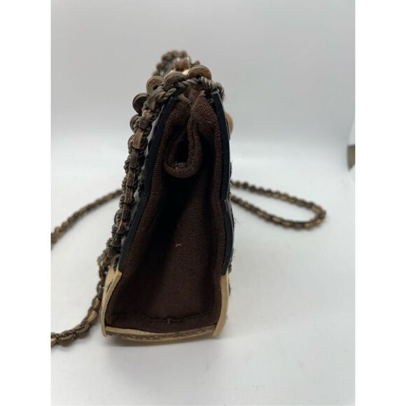 Coconut Handmade Handbag BohoSummer Purse - Picture 4 of 9